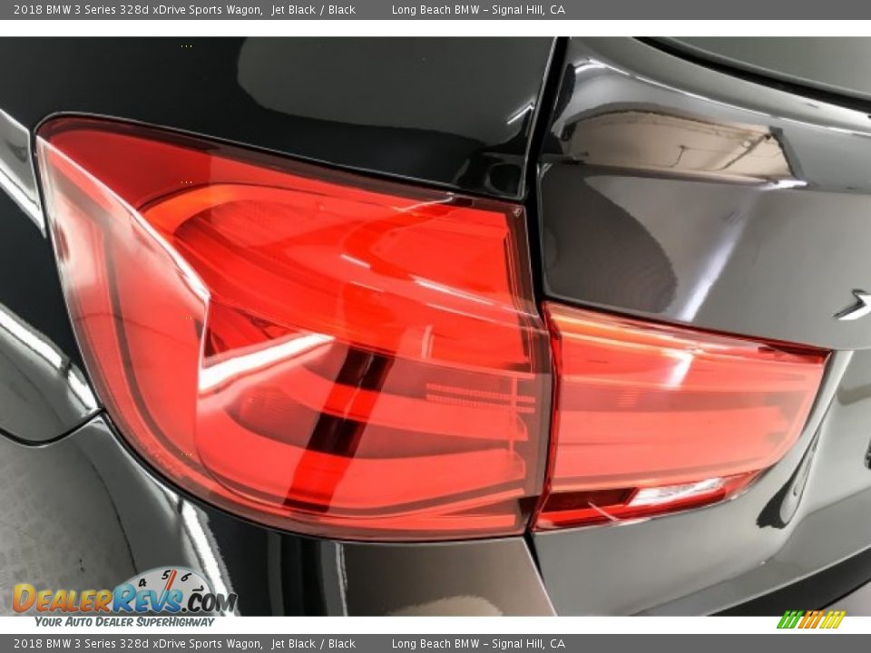 2018 BMW 3 Series 328d xDrive Sports Wagon Jet Black / Black Photo #27