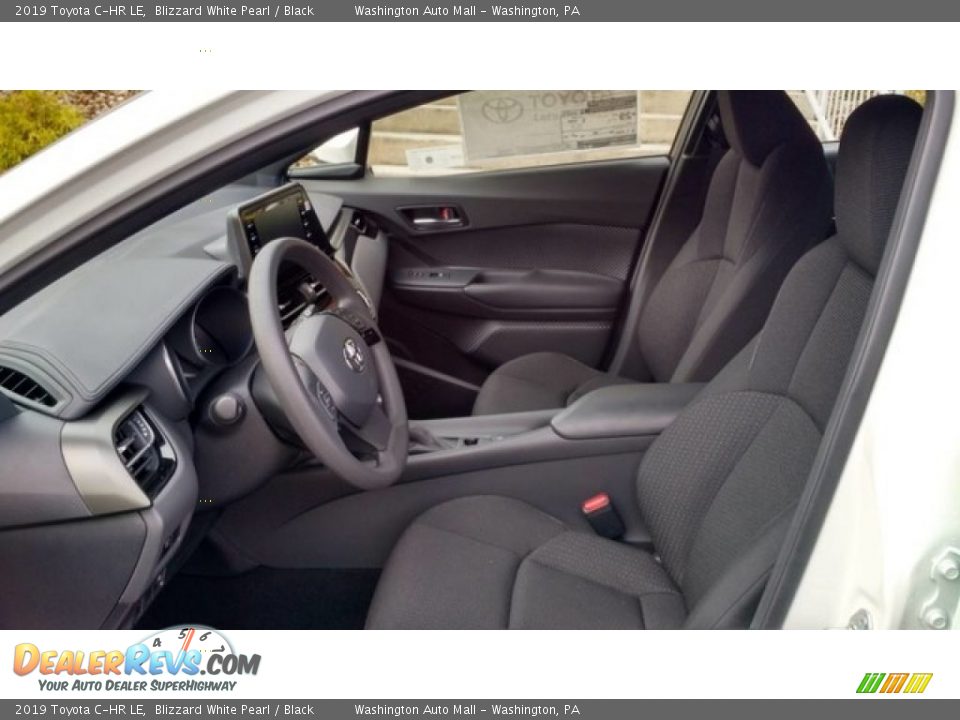 2019 Toyota C-HR LE Blizzard White Pearl / Black Photo #14