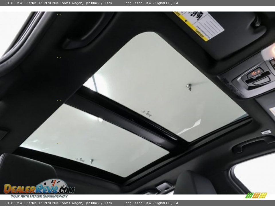 2018 BMW 3 Series 328d xDrive Sports Wagon Jet Black / Black Photo #30