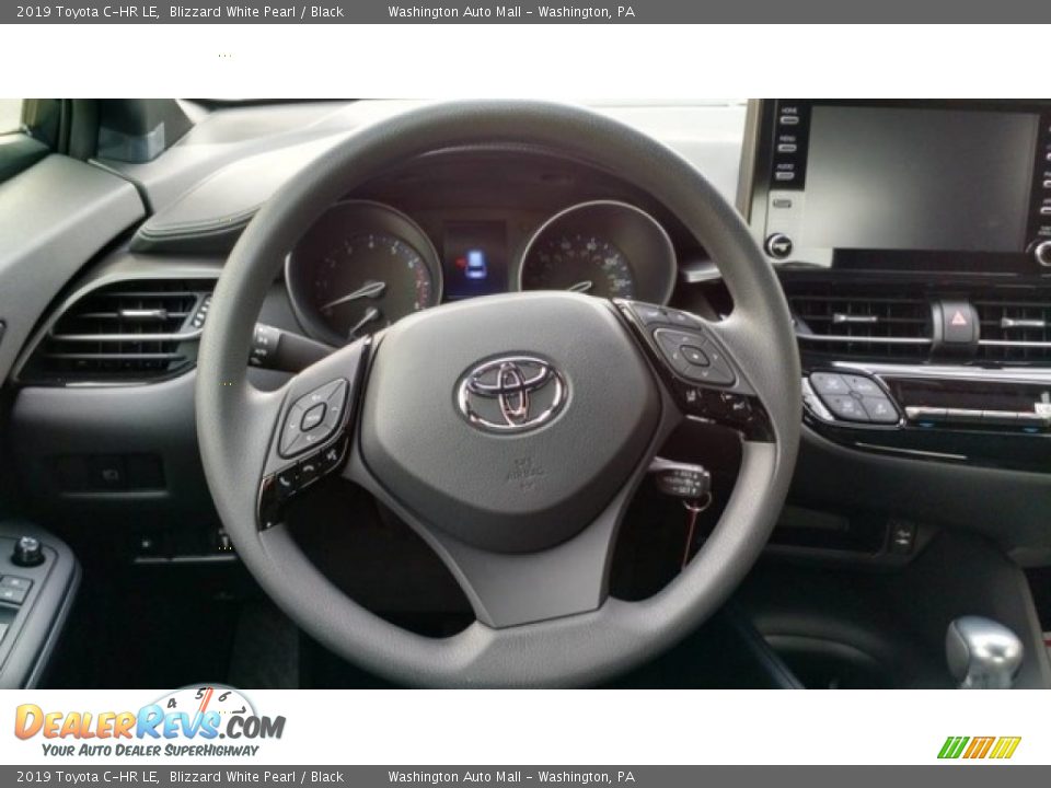 2019 Toyota C-HR LE Blizzard White Pearl / Black Photo #17
