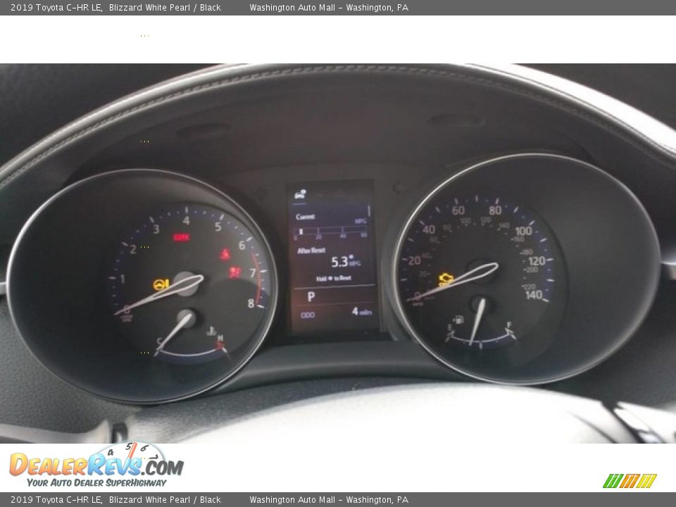 2019 Toyota C-HR LE Blizzard White Pearl / Black Photo #18