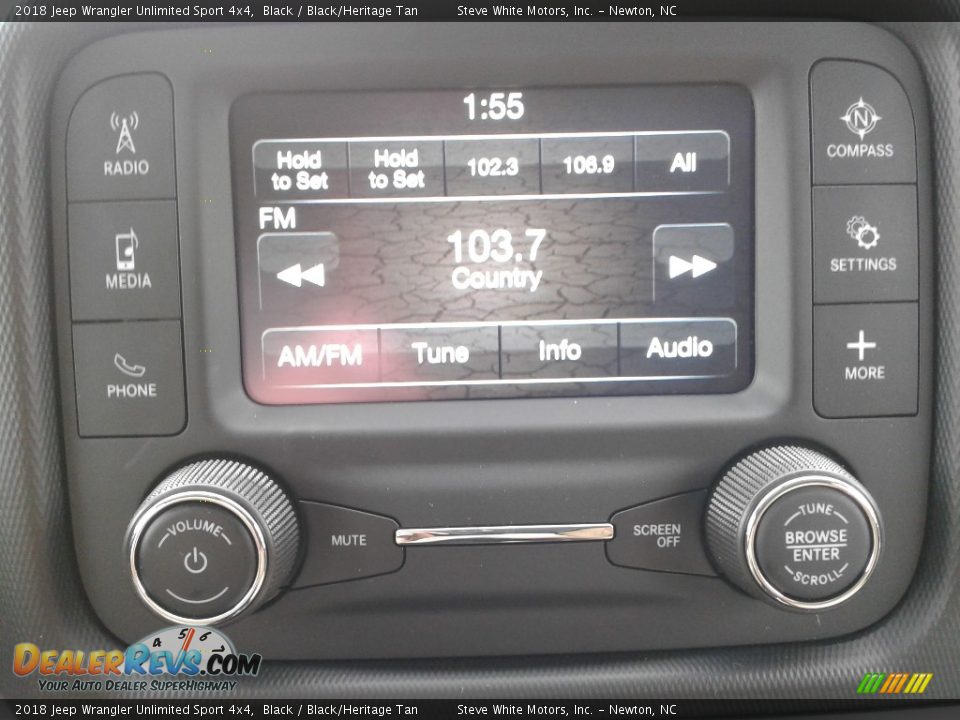 2018 Jeep Wrangler Unlimited Sport 4x4 Black / Black/Heritage Tan Photo #20