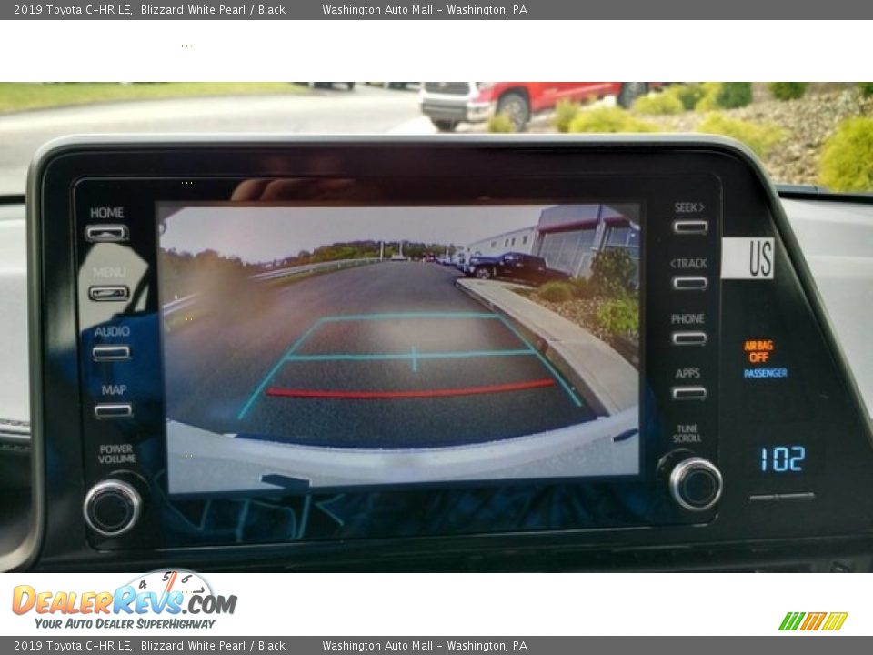 2019 Toyota C-HR LE Blizzard White Pearl / Black Photo #21