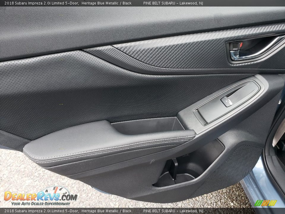 2018 Subaru Impreza 2.0i Limited 5-Door Heritage Blue Metallic / Black Photo #20