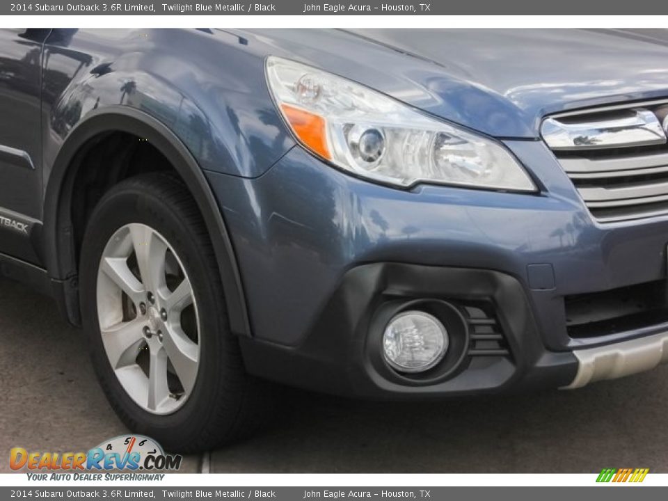 2014 Subaru Outback 3.6R Limited Twilight Blue Metallic / Black Photo #12