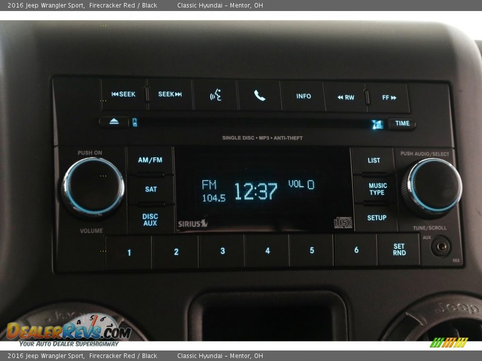 2016 Jeep Wrangler Sport Firecracker Red / Black Photo #9