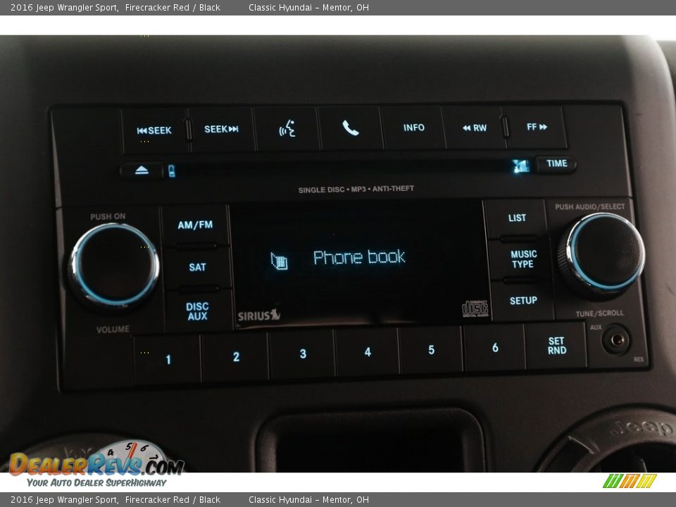2016 Jeep Wrangler Sport Firecracker Red / Black Photo #10
