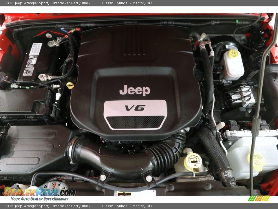 2016 Jeep Wrangler Sport Firecracker Red / Black Photo #17