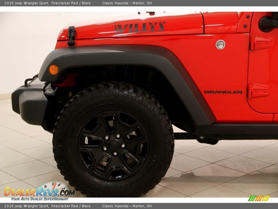 2016 Jeep Wrangler Sport Firecracker Red / Black Photo #18