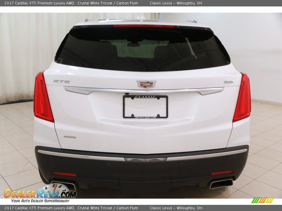 2017 Cadillac XT5 Premium Luxury AWD Crystal White Tricoat / Carbon Plum Photo #26