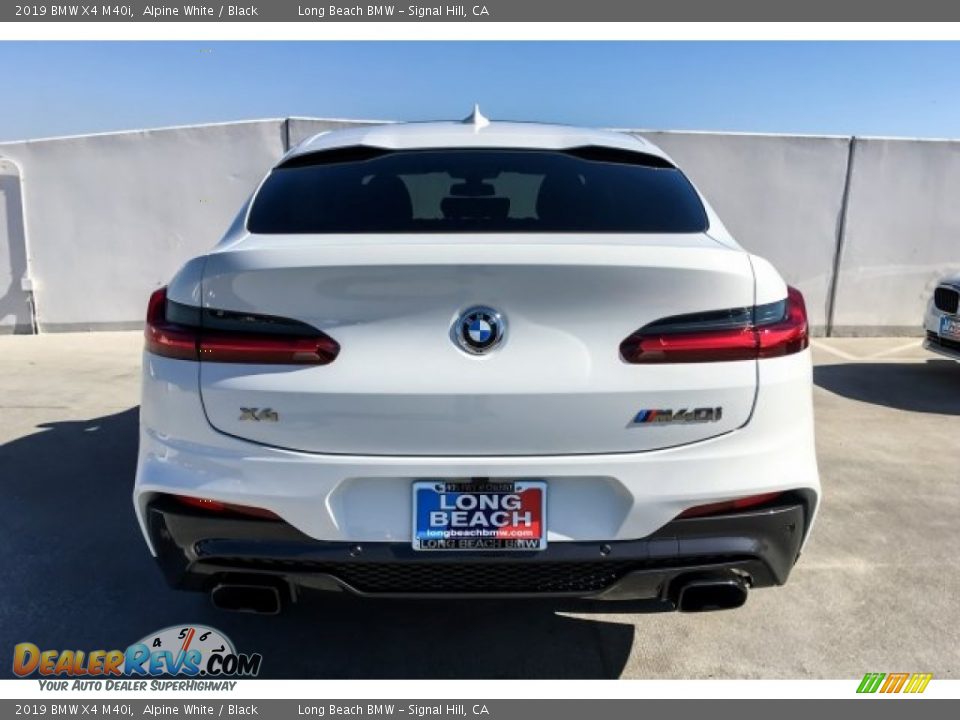 2019 BMW X4 M40i Alpine White / Black Photo #3