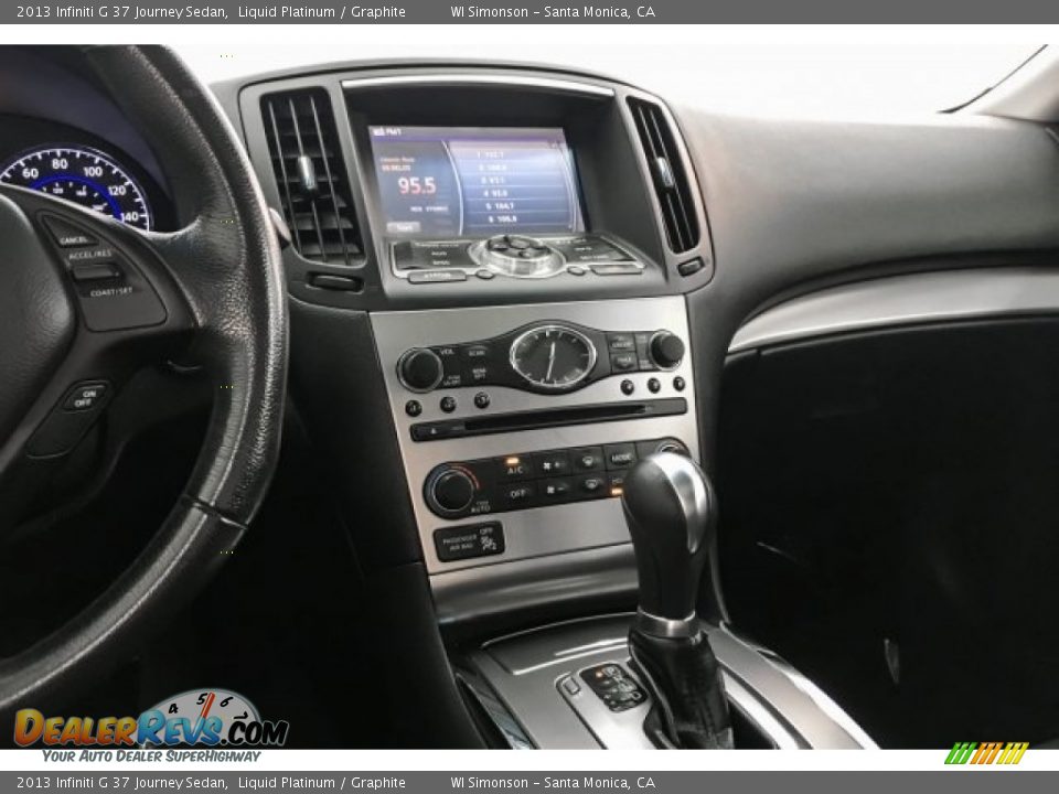 2013 Infiniti G 37 Journey Sedan Liquid Platinum / Graphite Photo #5