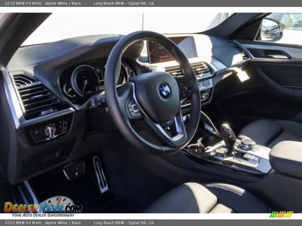 2019 BMW X4 M40i Alpine White / Black Photo #4