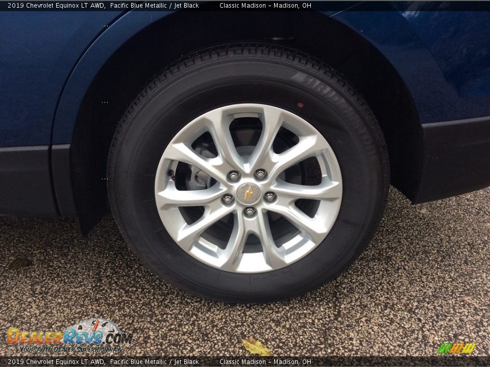 2019 Chevrolet Equinox LT AWD Pacific Blue Metallic / Jet Black Photo #11