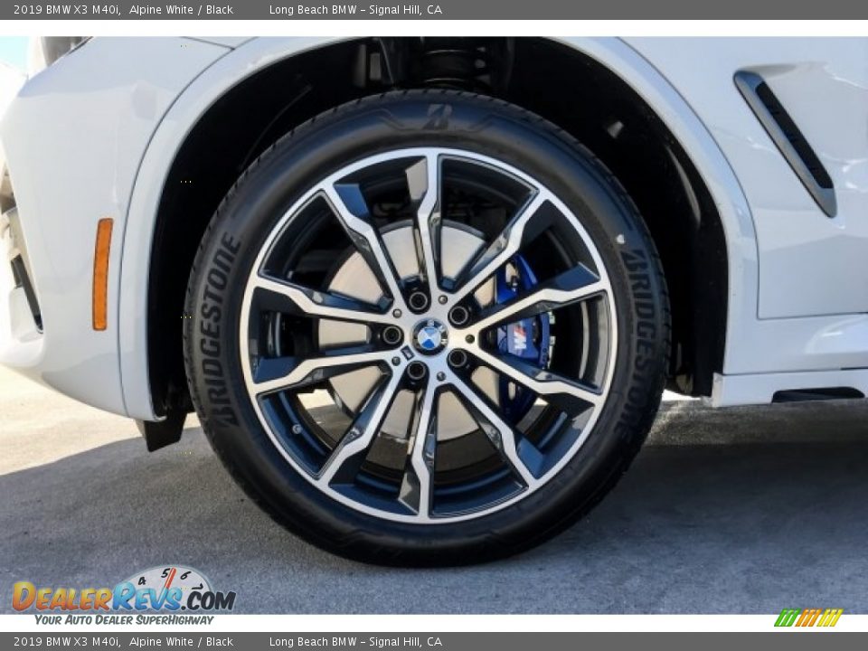 2019 BMW X3 M40i Alpine White / Black Photo #9