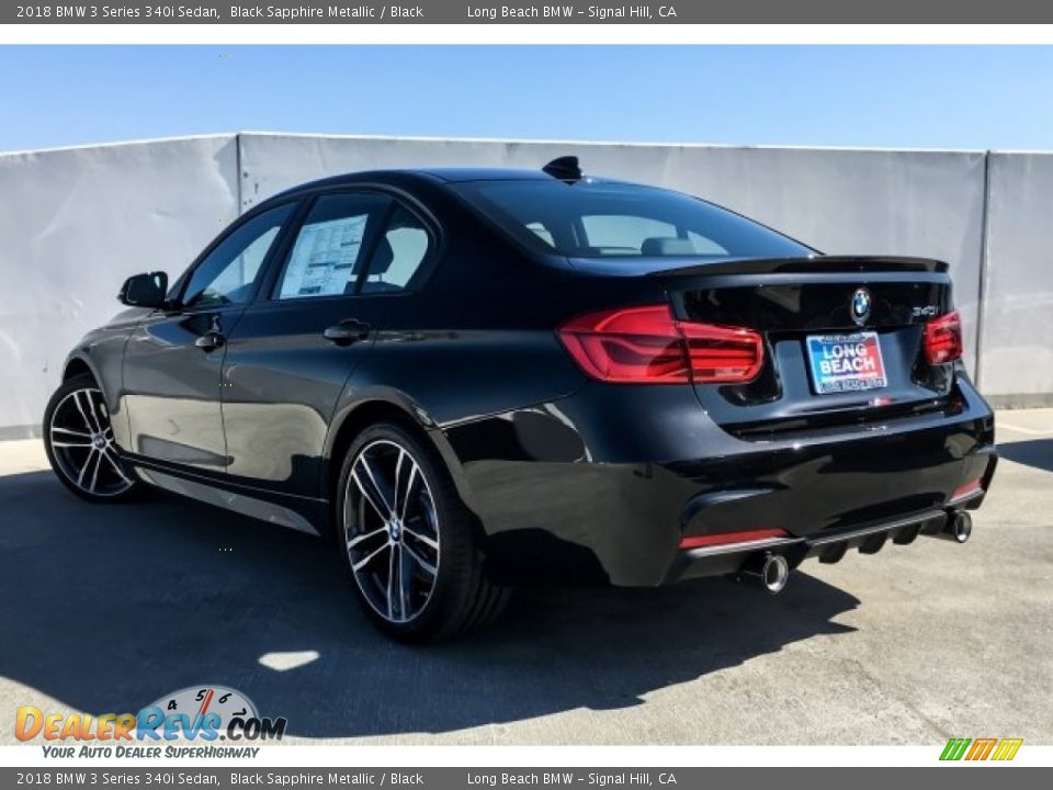 2018 BMW 3 Series 340i Sedan Black Sapphire Metallic / Black Photo #2