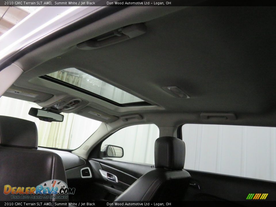 2010 GMC Terrain SLT AWD Summit White / Jet Black Photo #4