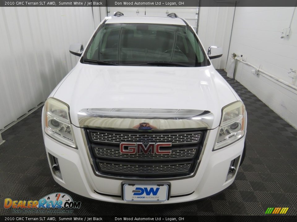 2010 GMC Terrain SLT AWD Summit White / Jet Black Photo #8