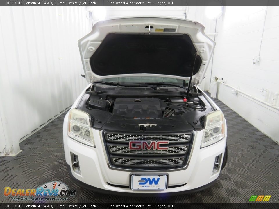 2010 GMC Terrain SLT AWD Summit White / Jet Black Photo #9