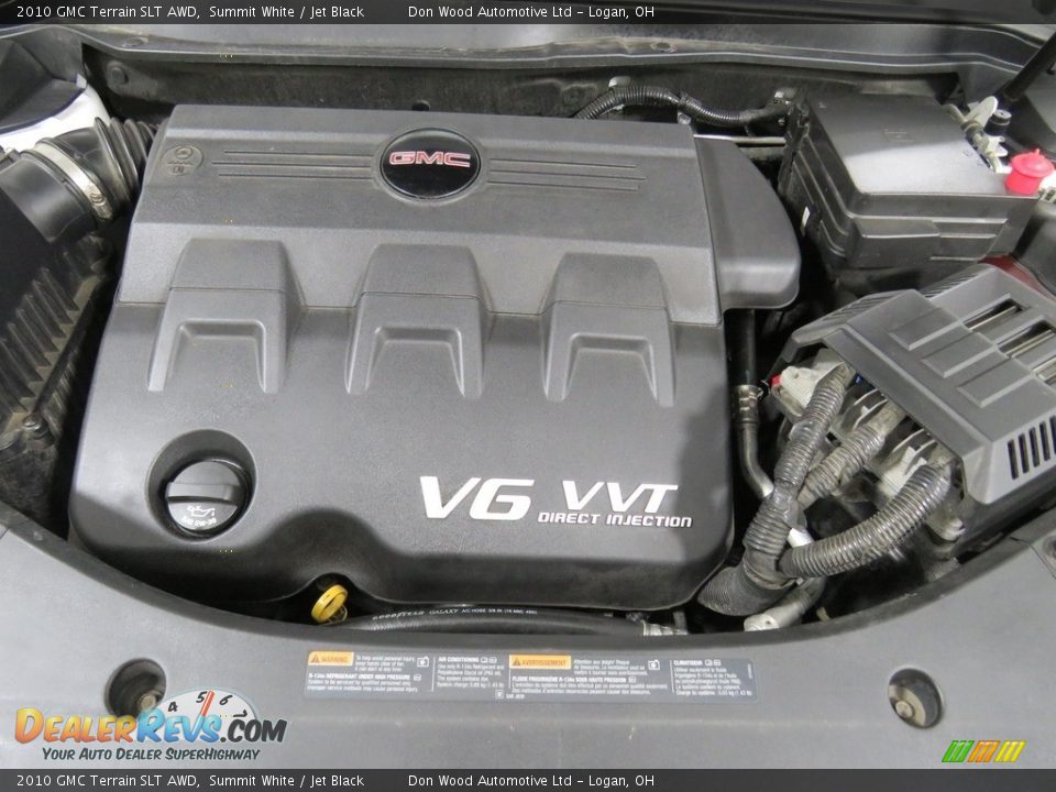 2010 GMC Terrain SLT AWD Summit White / Jet Black Photo #10
