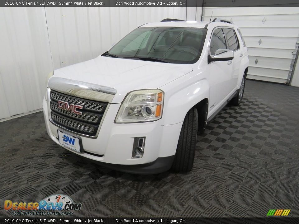 2010 GMC Terrain SLT AWD Summit White / Jet Black Photo #11