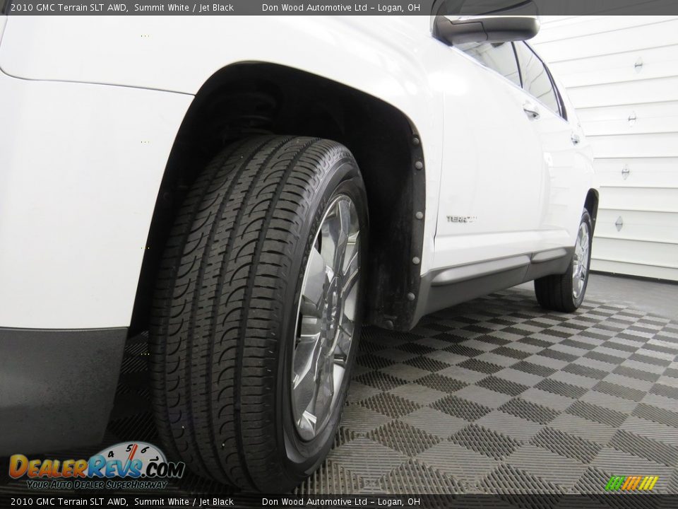 2010 GMC Terrain SLT AWD Summit White / Jet Black Photo #12