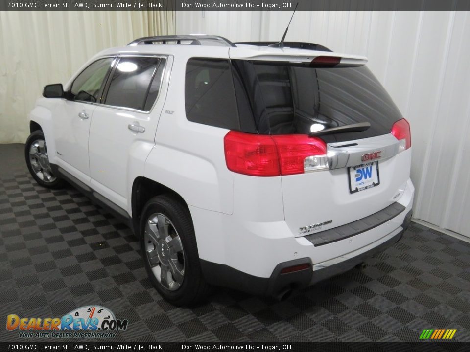 2010 GMC Terrain SLT AWD Summit White / Jet Black Photo #14