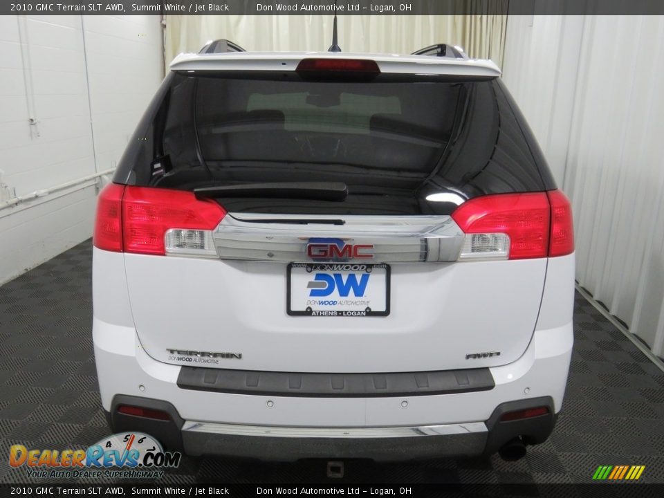 2010 GMC Terrain SLT AWD Summit White / Jet Black Photo #15