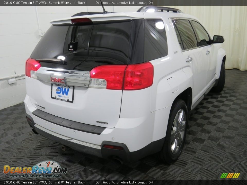 2010 GMC Terrain SLT AWD Summit White / Jet Black Photo #20