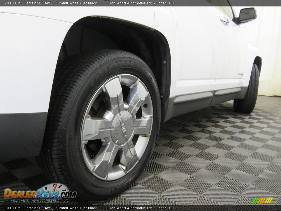 2010 GMC Terrain SLT AWD Summit White / Jet Black Photo #21