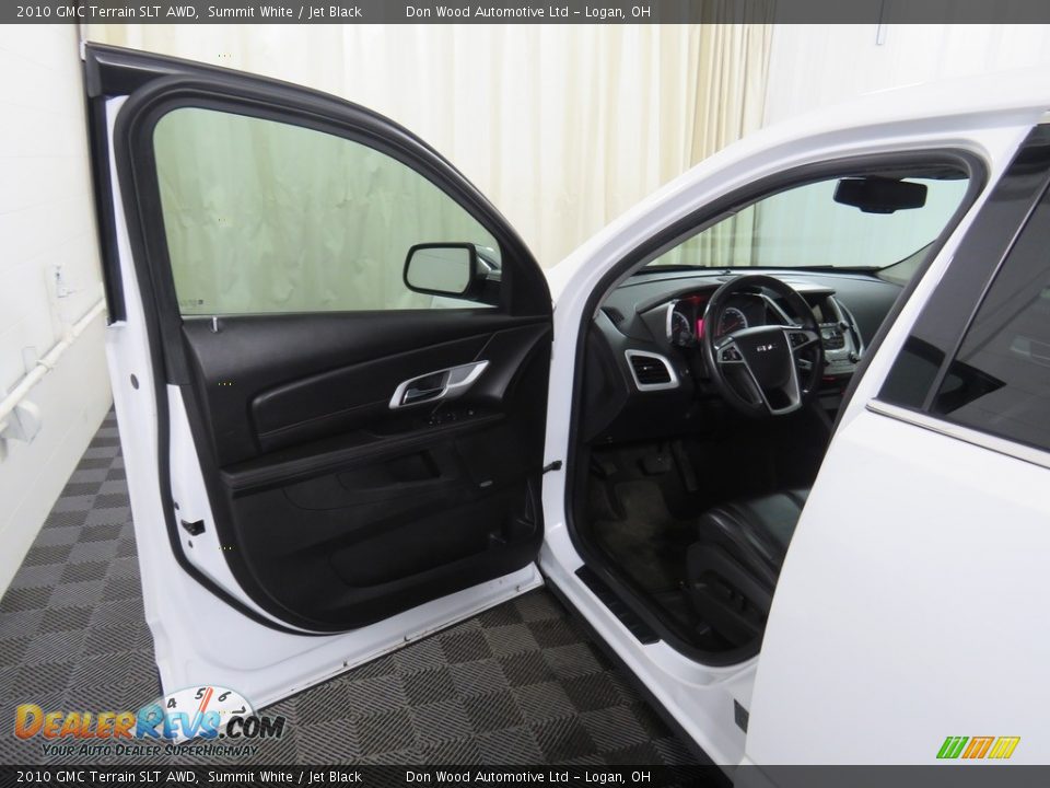 2010 GMC Terrain SLT AWD Summit White / Jet Black Photo #22