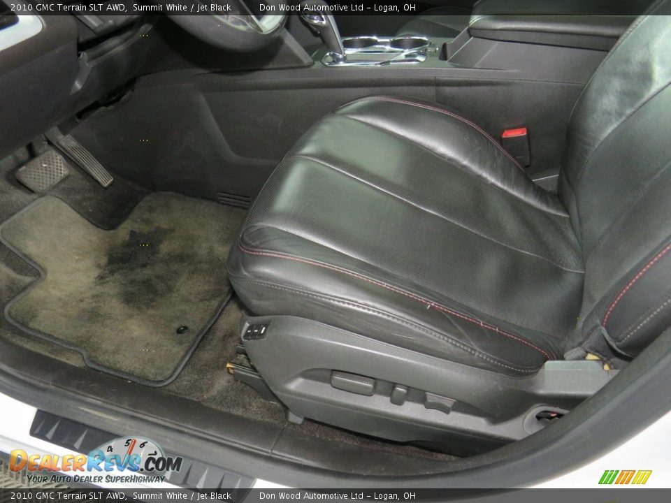 2010 GMC Terrain SLT AWD Summit White / Jet Black Photo #23