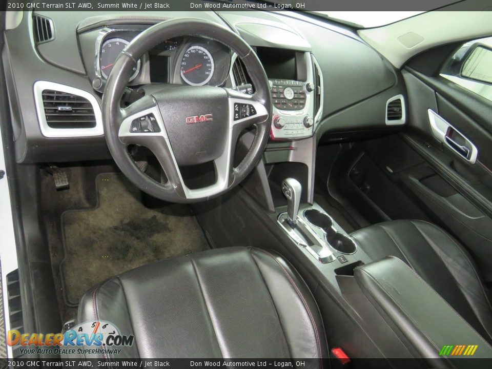 2010 GMC Terrain SLT AWD Summit White / Jet Black Photo #24