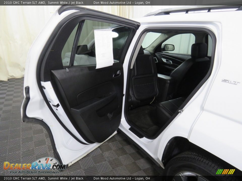 2010 GMC Terrain SLT AWD Summit White / Jet Black Photo #26