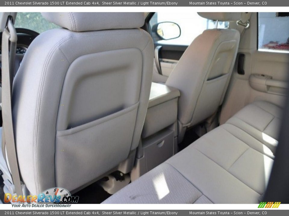 2011 Chevrolet Silverado 1500 LT Extended Cab 4x4 Sheer Silver Metallic / Light Titanium/Ebony Photo #19