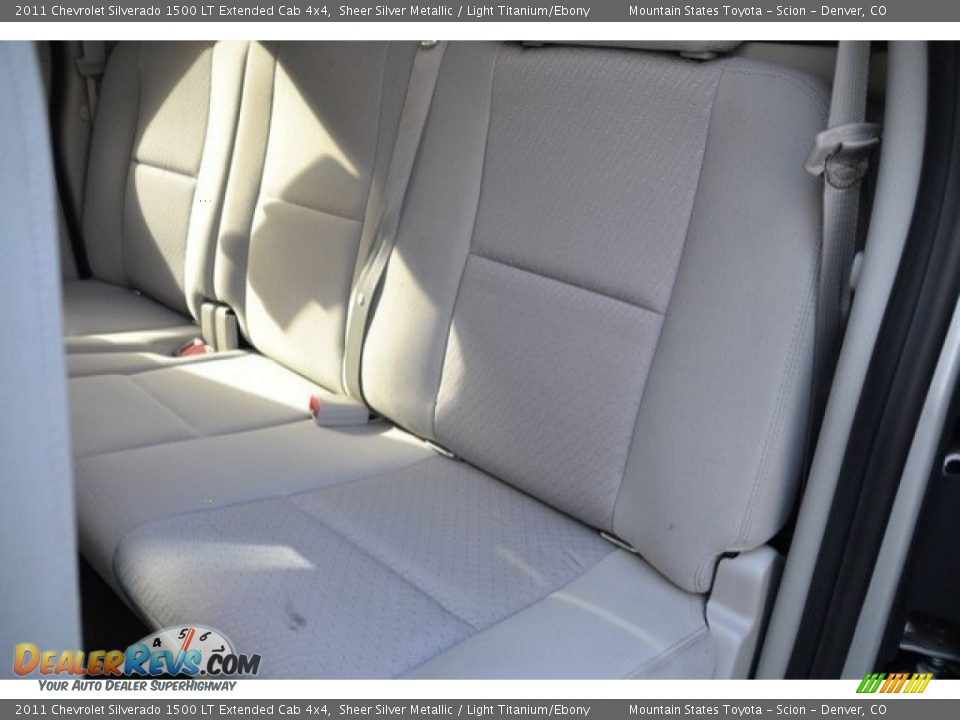 2011 Chevrolet Silverado 1500 LT Extended Cab 4x4 Sheer Silver Metallic / Light Titanium/Ebony Photo #21
