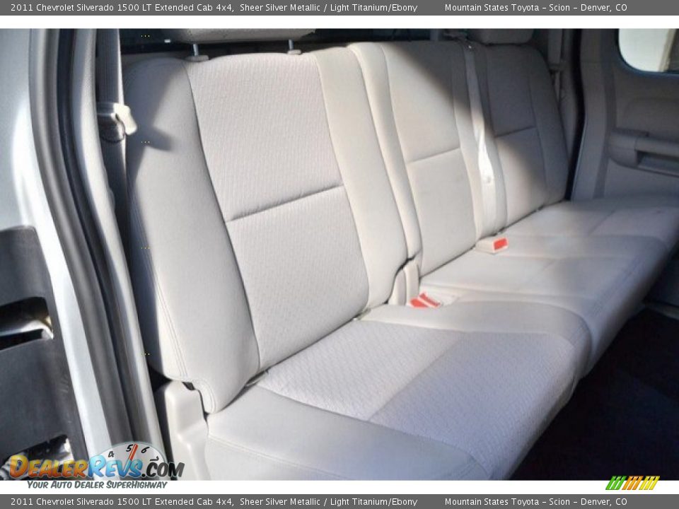 2011 Chevrolet Silverado 1500 LT Extended Cab 4x4 Sheer Silver Metallic / Light Titanium/Ebony Photo #22