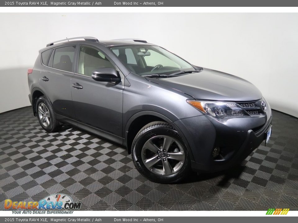 2015 Toyota RAV4 XLE Magnetic Gray Metallic / Ash Photo #6