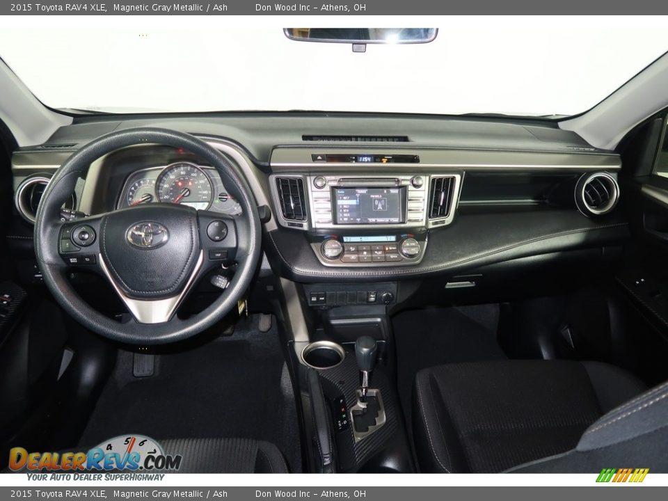 2015 Toyota RAV4 XLE Magnetic Gray Metallic / Ash Photo #17
