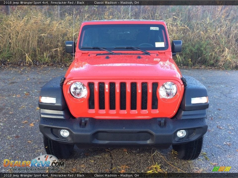 2018 Jeep Wrangler Sport 4x4 Firecracker Red / Black Photo #2