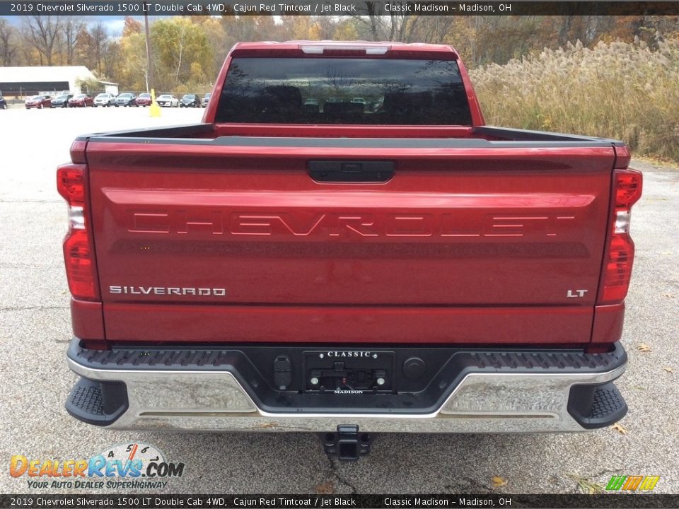 2019 Chevrolet Silverado 1500 LT Double Cab 4WD Cajun Red Tintcoat / Jet Black Photo #5