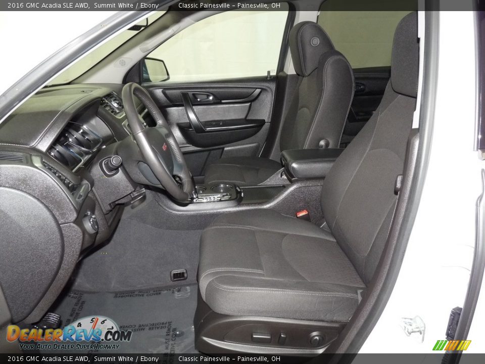 2016 GMC Acadia SLE AWD Summit White / Ebony Photo #8