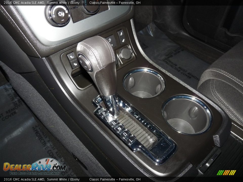 2016 GMC Acadia SLE AWD Summit White / Ebony Photo #16