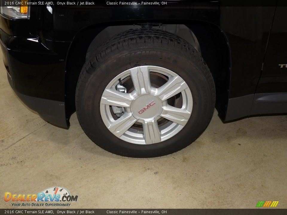 2016 GMC Terrain SLE AWD Onyx Black / Jet Black Photo #5