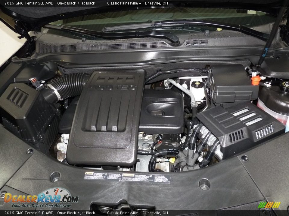 2016 GMC Terrain SLE AWD Onyx Black / Jet Black Photo #6