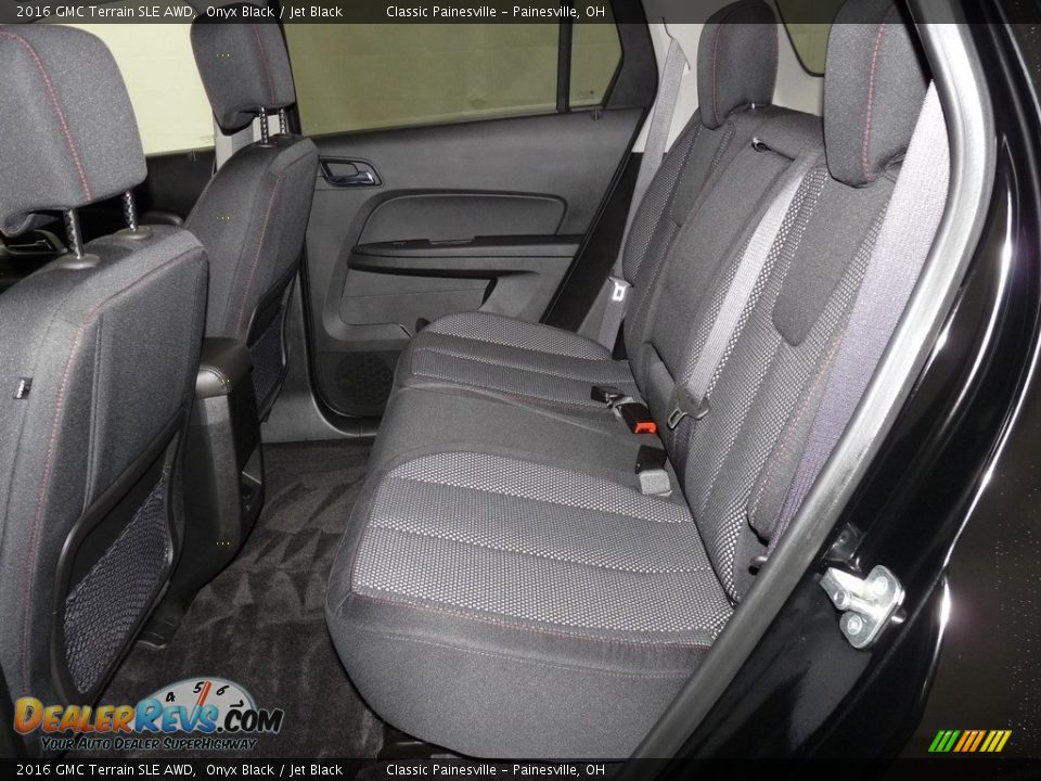 2016 GMC Terrain SLE AWD Onyx Black / Jet Black Photo #8