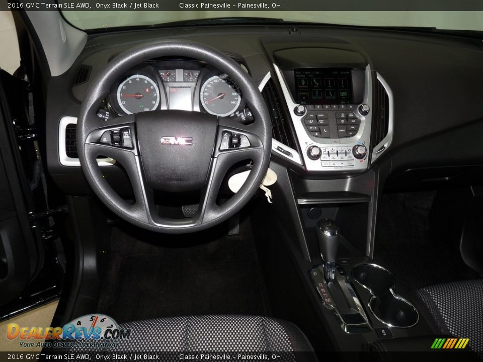2016 GMC Terrain SLE AWD Onyx Black / Jet Black Photo #11