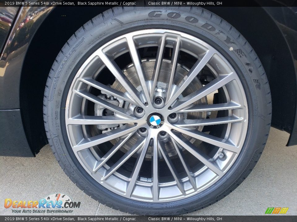 2019 BMW 5 Series 540i xDrive Sedan Wheel Photo #3