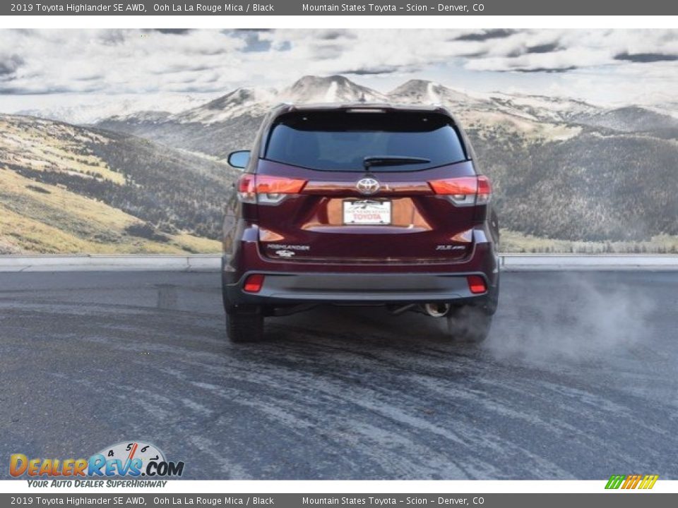 2019 Toyota Highlander SE AWD Ooh La La Rouge Mica / Black Photo #4