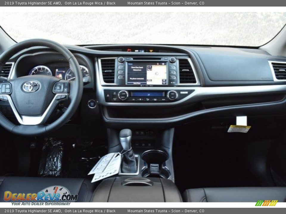 2019 Toyota Highlander SE AWD Ooh La La Rouge Mica / Black Photo #8